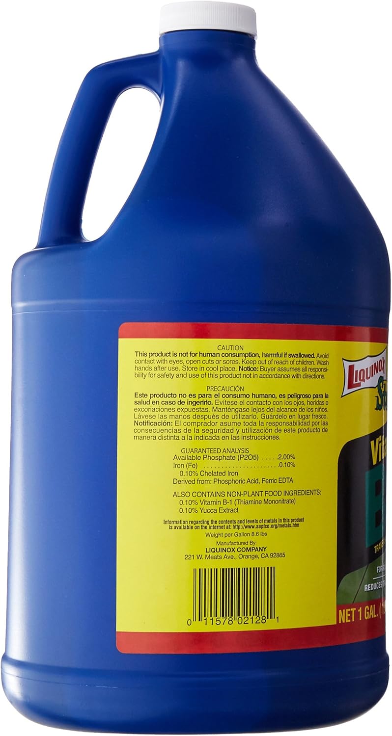 Liquinox 0-2-0 Start with Vitamin B-1 Transplant Solution, 1 Gallon - Image 2